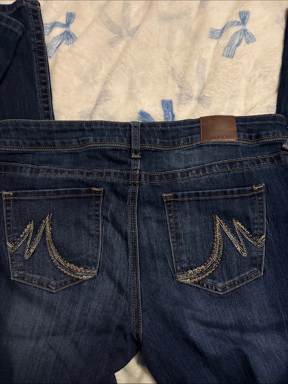 Maurices Dark Indigo Slim Straight Jeans - Picture 3 of 3